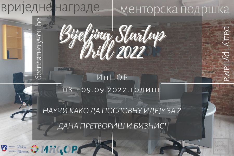 Inovacioni izazov „Bijeljina start up drill 2022“
